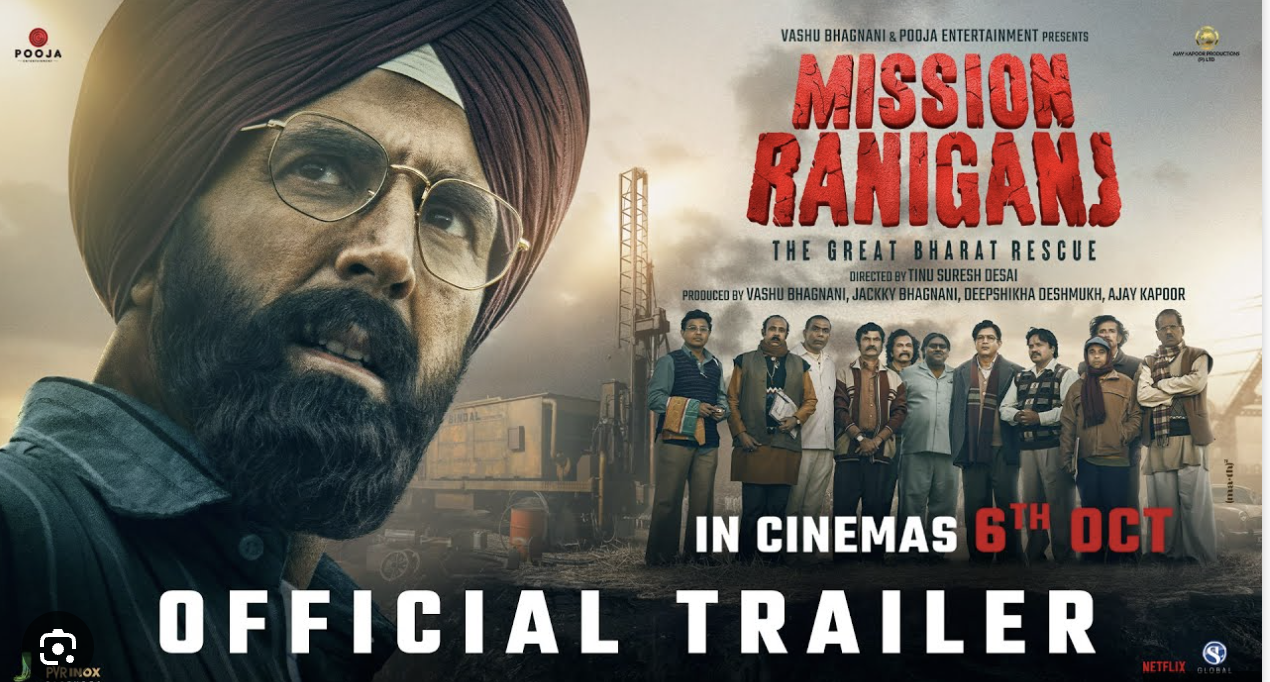 Akshay Kumar and Parineeti Chopra’s Mission Raniganj -Trailer  Review
