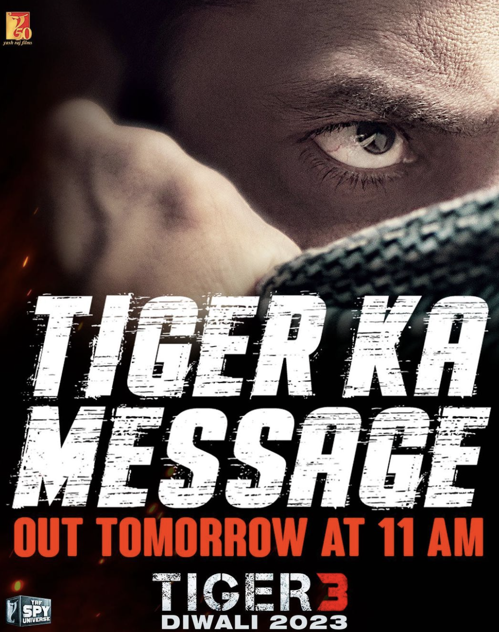 Tiger 3 stars Salman Khan and Katrina Kaif  Going to launch Trailer On This Date..’Tiger Ka Message’